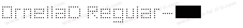 OrnellaD Regular字体转换